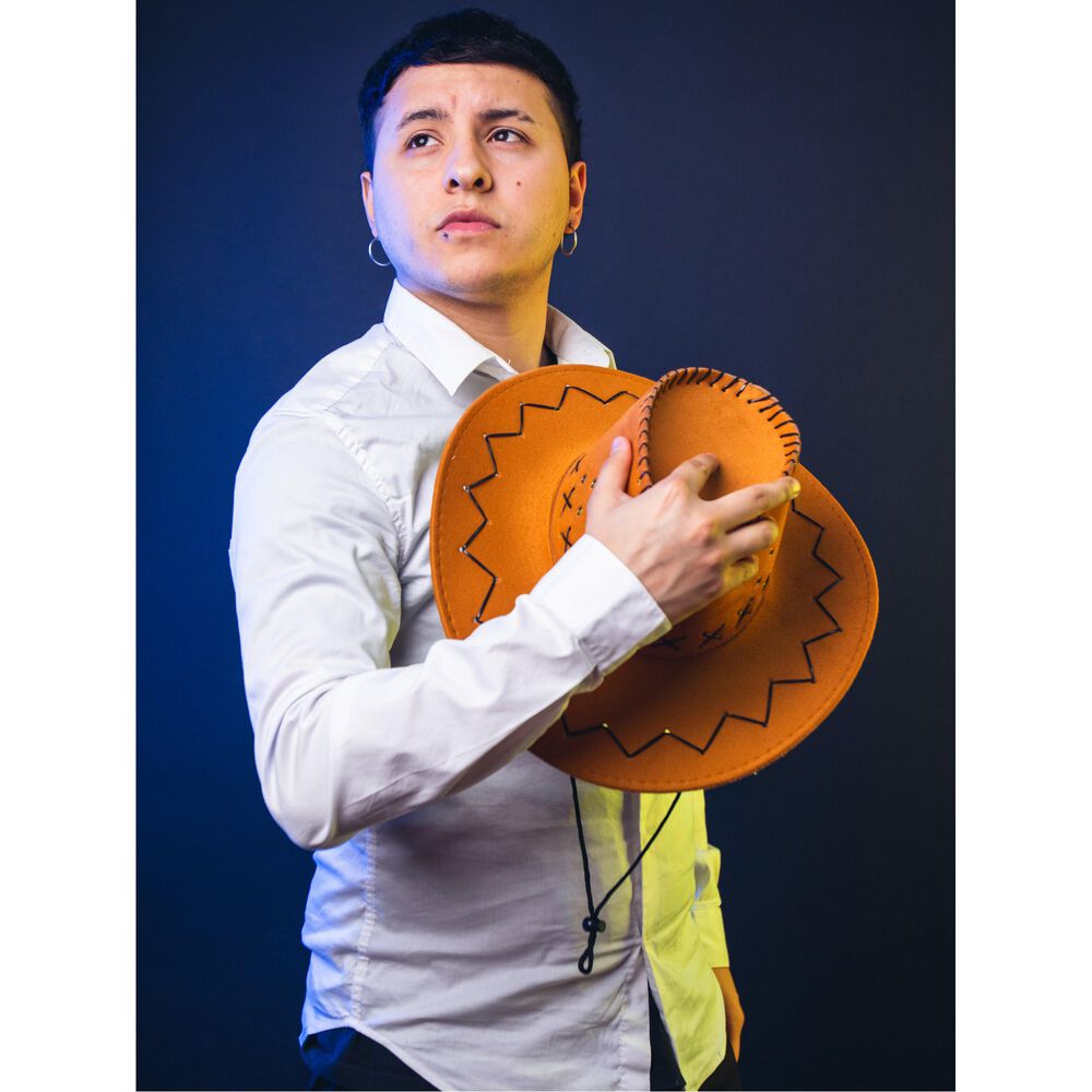 Sombrero De Vaquero Para Adulto Accesorio image number 5.0