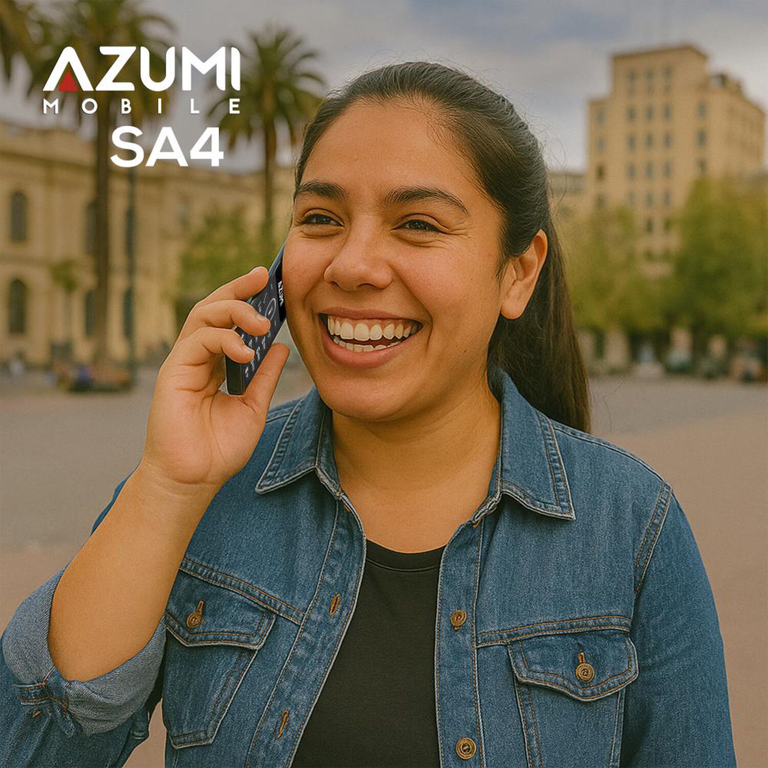 Celular B&aacute;sico Azumi SA4 / 128 MB / Claro image number 9.0