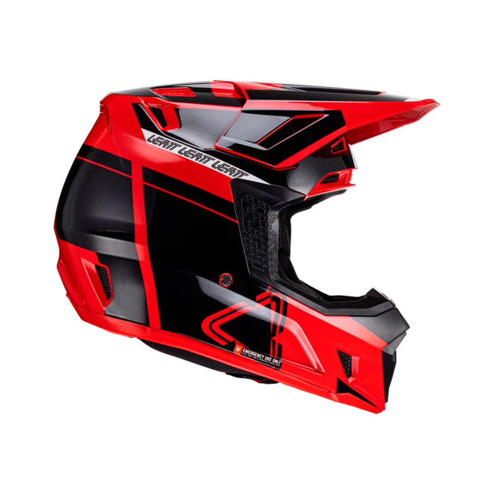 Kit Leatt Casco Con Antiparra Moto 7.5 V24 Rojo Xl image number 2.0