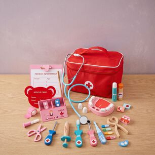 Set Juego De Roles Doctor- Dentista Juego Madera Ni&ntilde;os