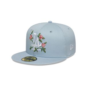 Gorra 59fifty Los Angeles Dodgers Mlb Floral Pastel Blue