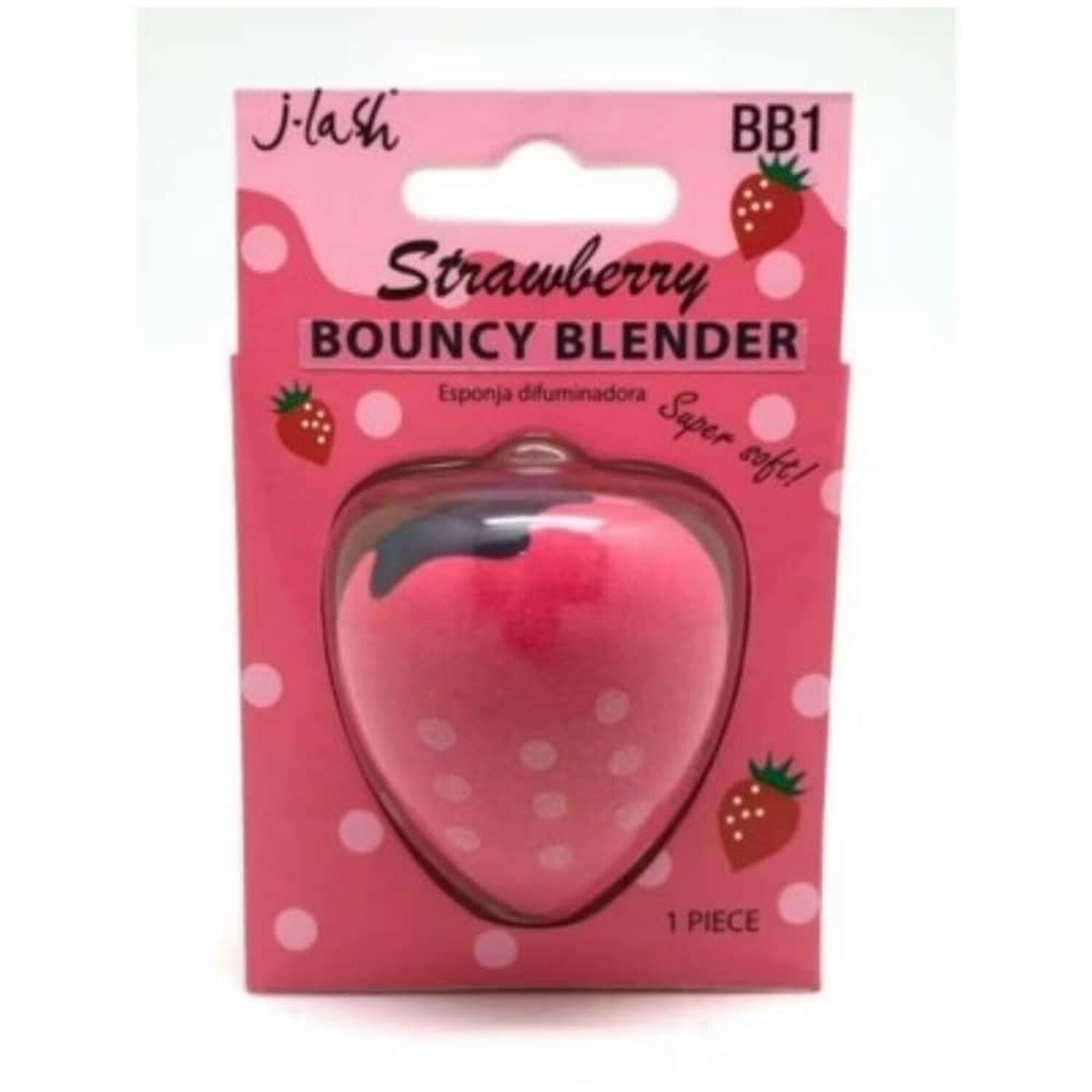Esponja De Maquillaje Bouncy Blender Strawberry image number 0.0