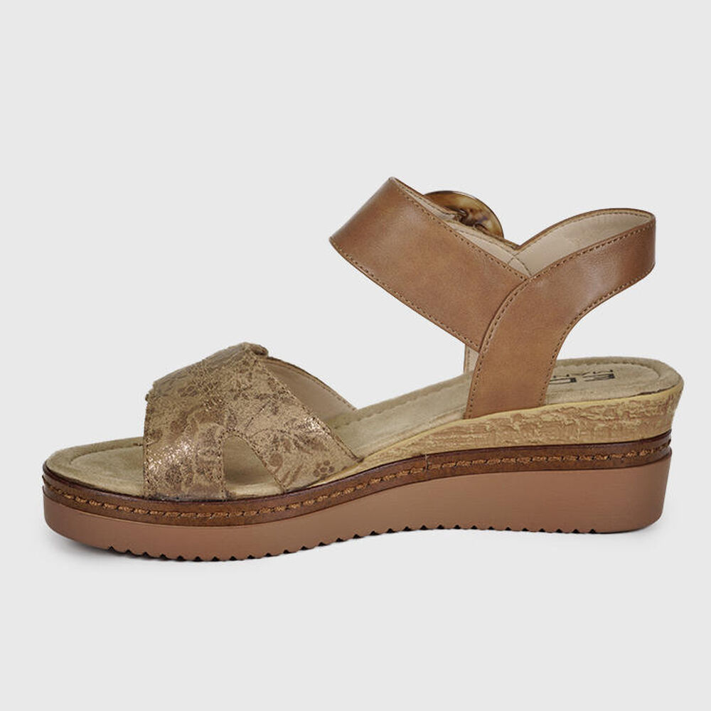 Sandalia Sigurd Beige image number 5.0