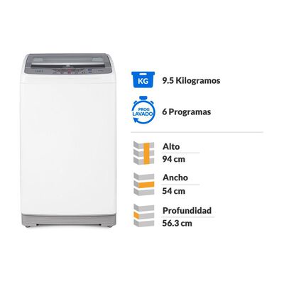 lavadora mademsa efficace 9 5bzg 9 5