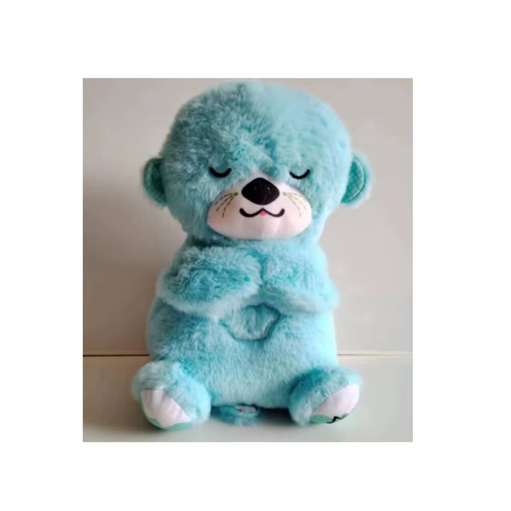 Nutria Peluche Relajante Luz Musical Juguete Respiraci&oacute;n image number 22.0