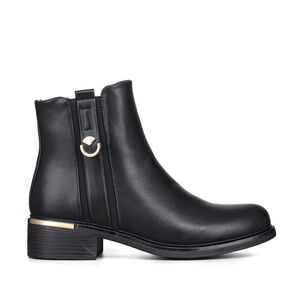 Botin Casual Mujer Eco Cuero Clasico Comodo Weide Hx509