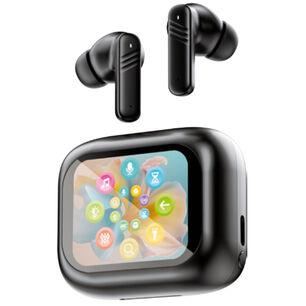 Aud&iacute;fonos Bluetooth Con Pantalla Touch Y Anc Negros - Ps