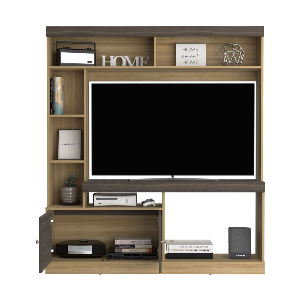 Estante Tv 65" 180,6x180x30,3 Cm 2 Puertas image number 1.0