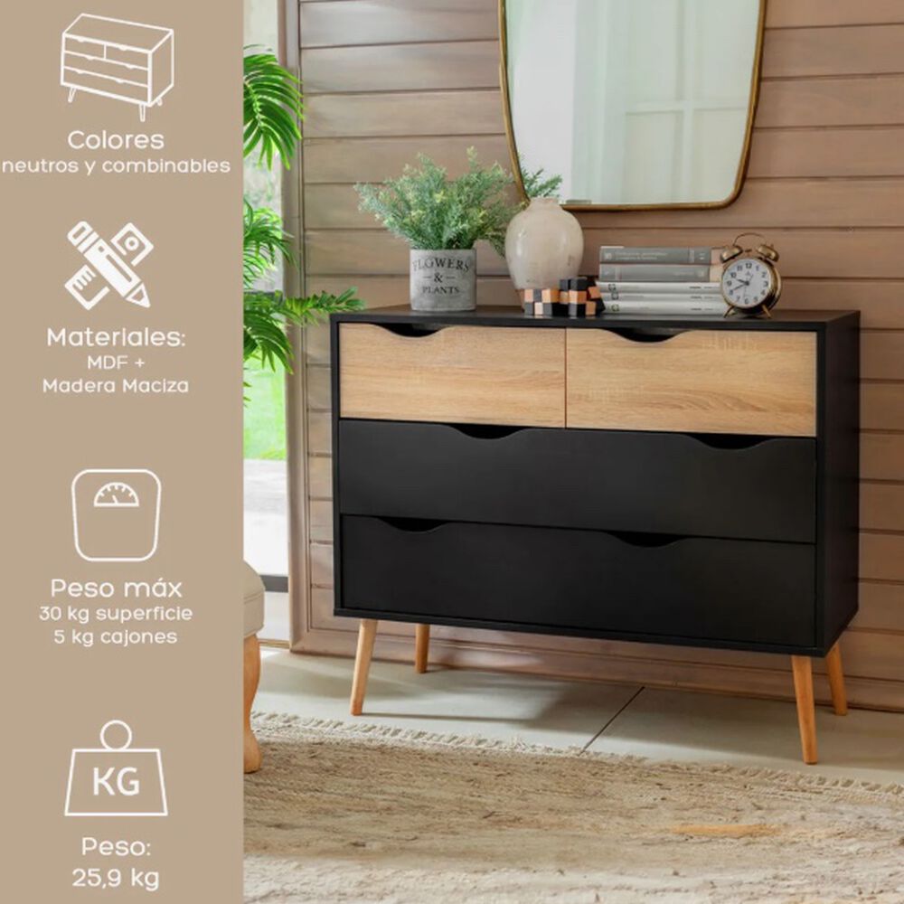 C&oacute;moda Cajonera N&oacute;rdica image number 4.0