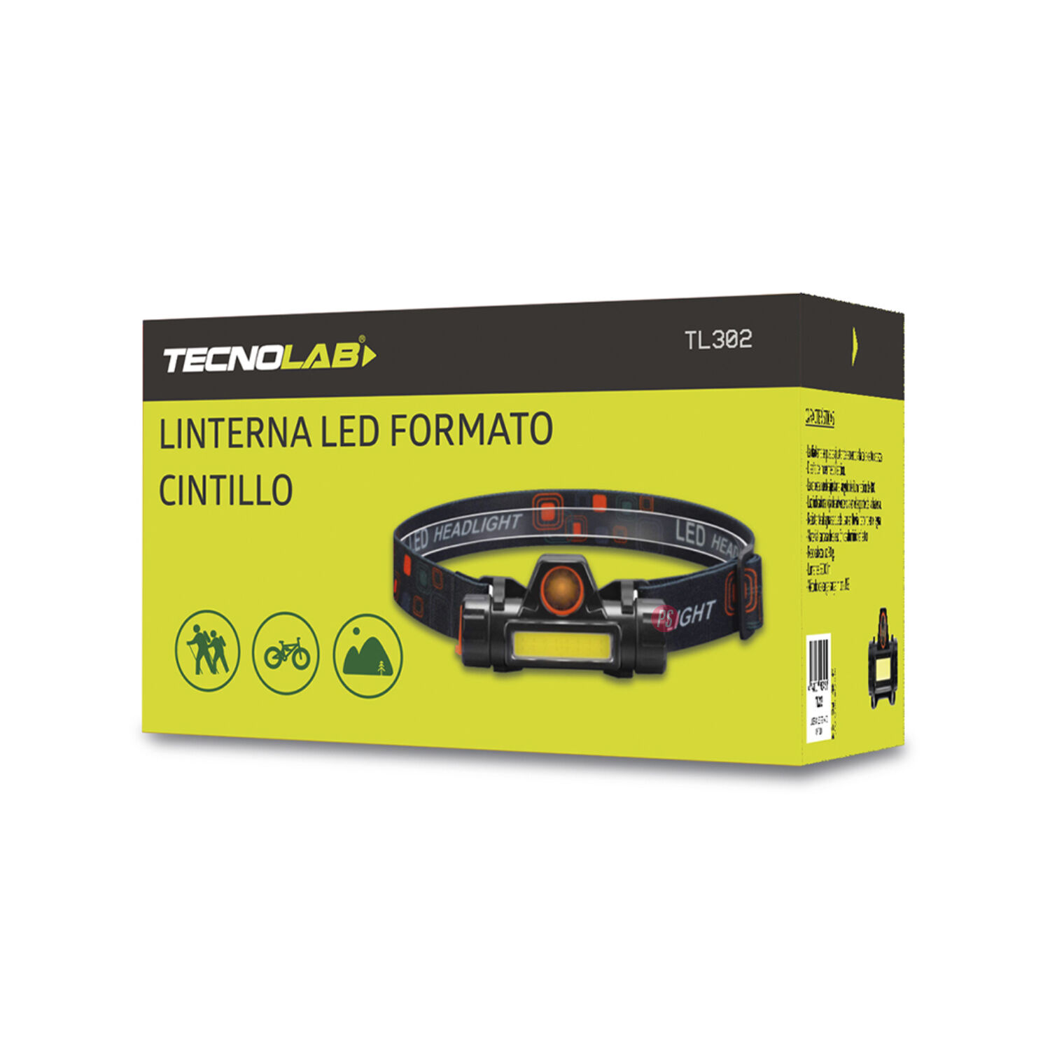 Linterna Led Cintillo Luz Emergencia Recargable - Ps image number 1.0