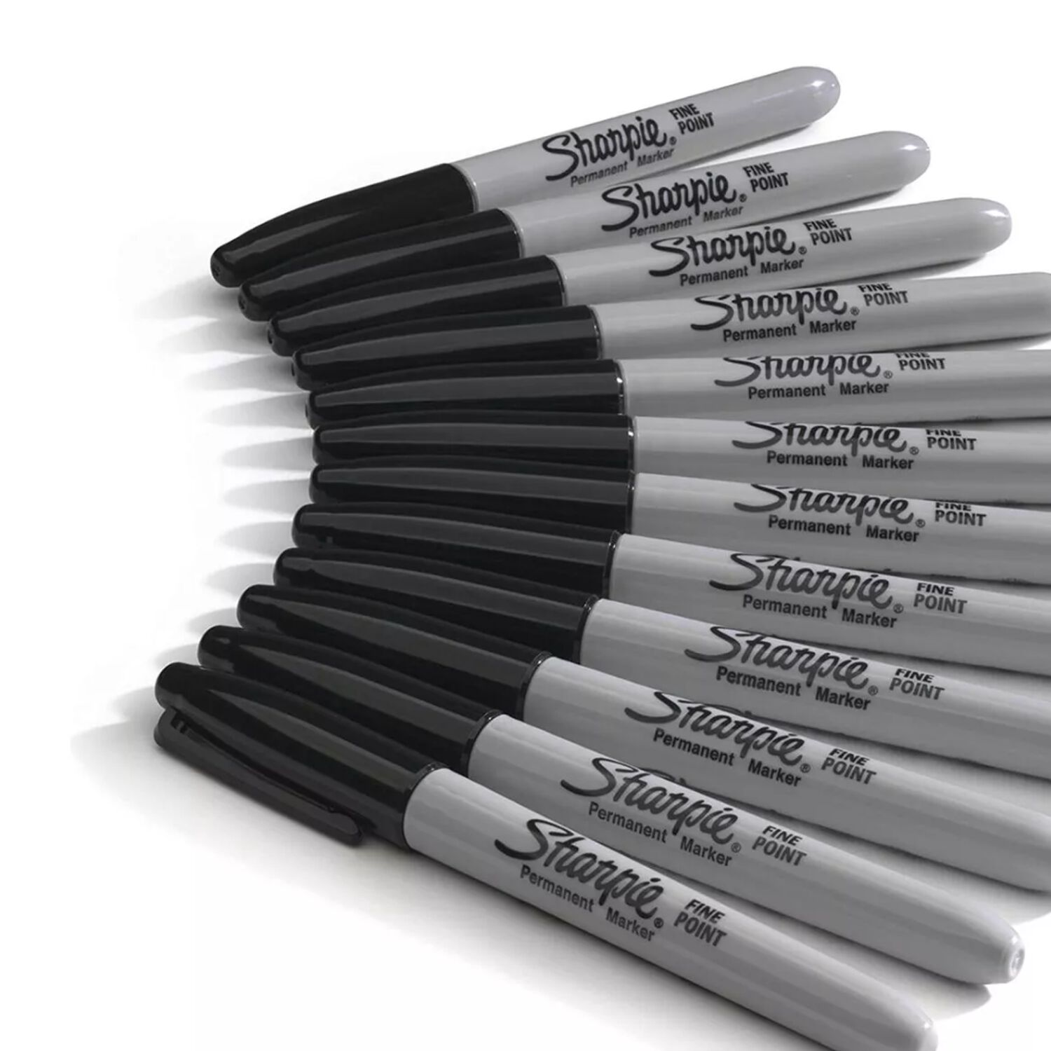 Sharpie Caja 14 Marcadores Permanentes Punta Fina Negro image number 3.0