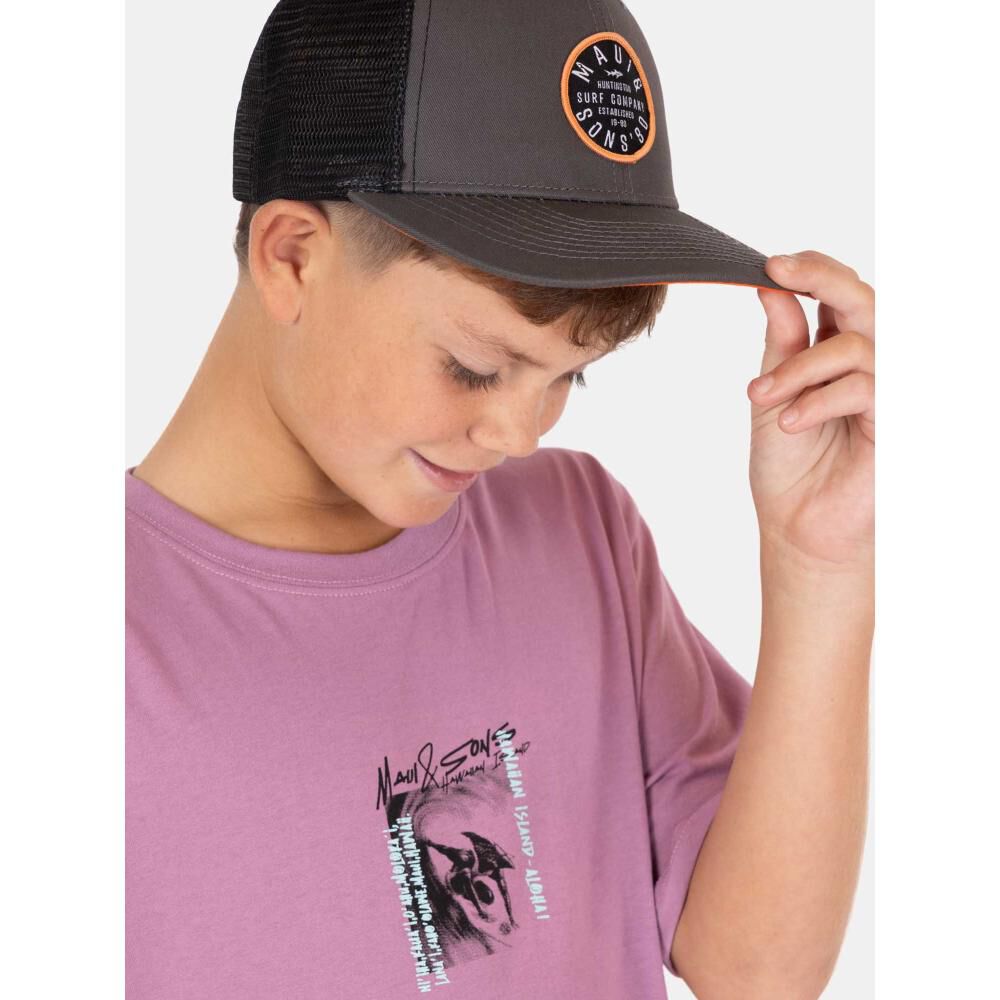 Pack Poleras Manga Corta + Jockey Niño Maui And Sons image number 2.0