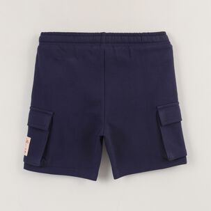 Short Ni&ntilde;o Azul Cargo Mickey Disney