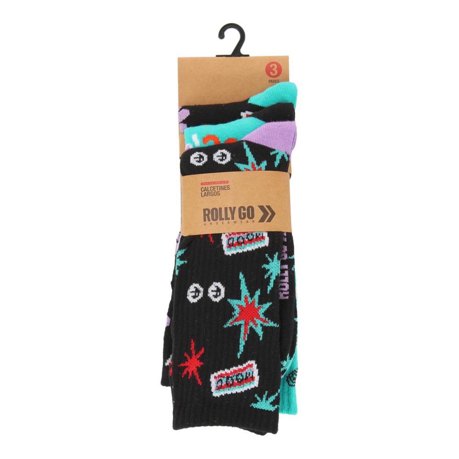 Calcetines Rolly Go / 3 Pares image number 1.0