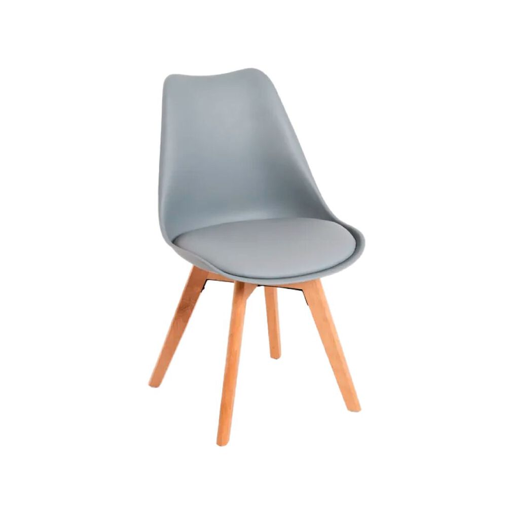 Pack 6 Sillas De Comedor Tulip Gris image number 5.0