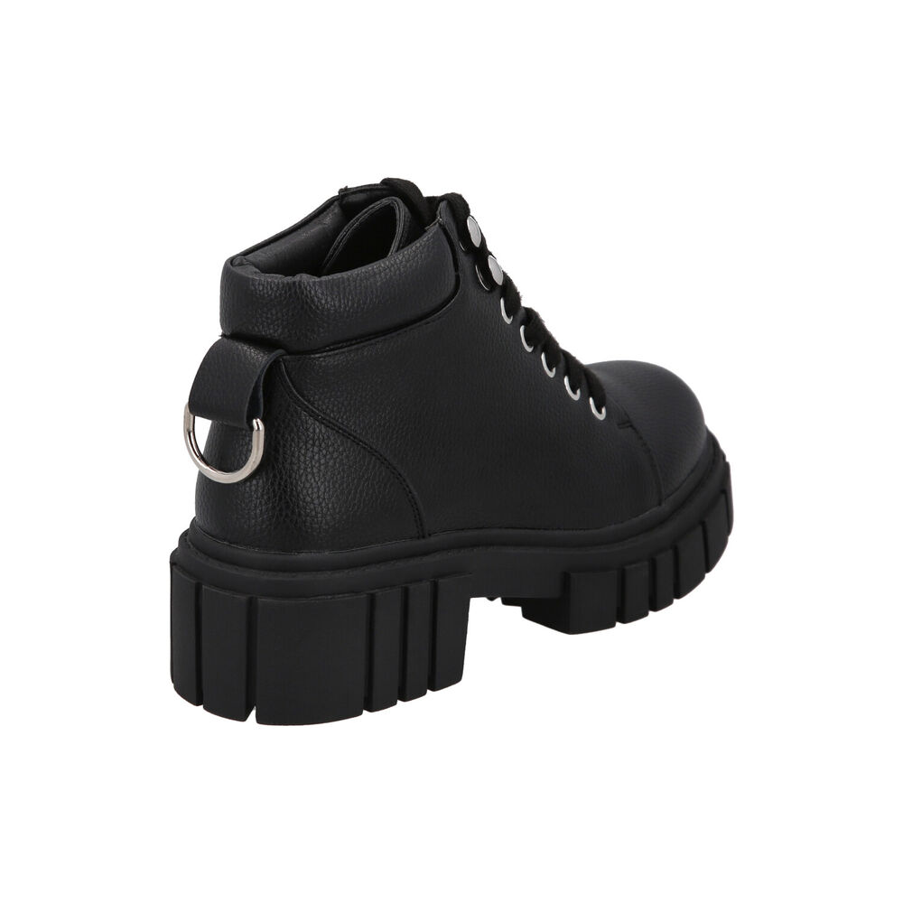 Botin Casual Mujer Negro Plataforma Cleo Detogni image number 1.0