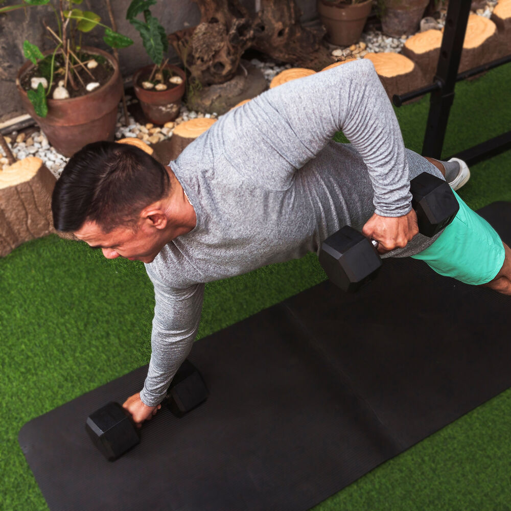 Mancuerna Hexagonal 10 Kg Negro image number 1.0