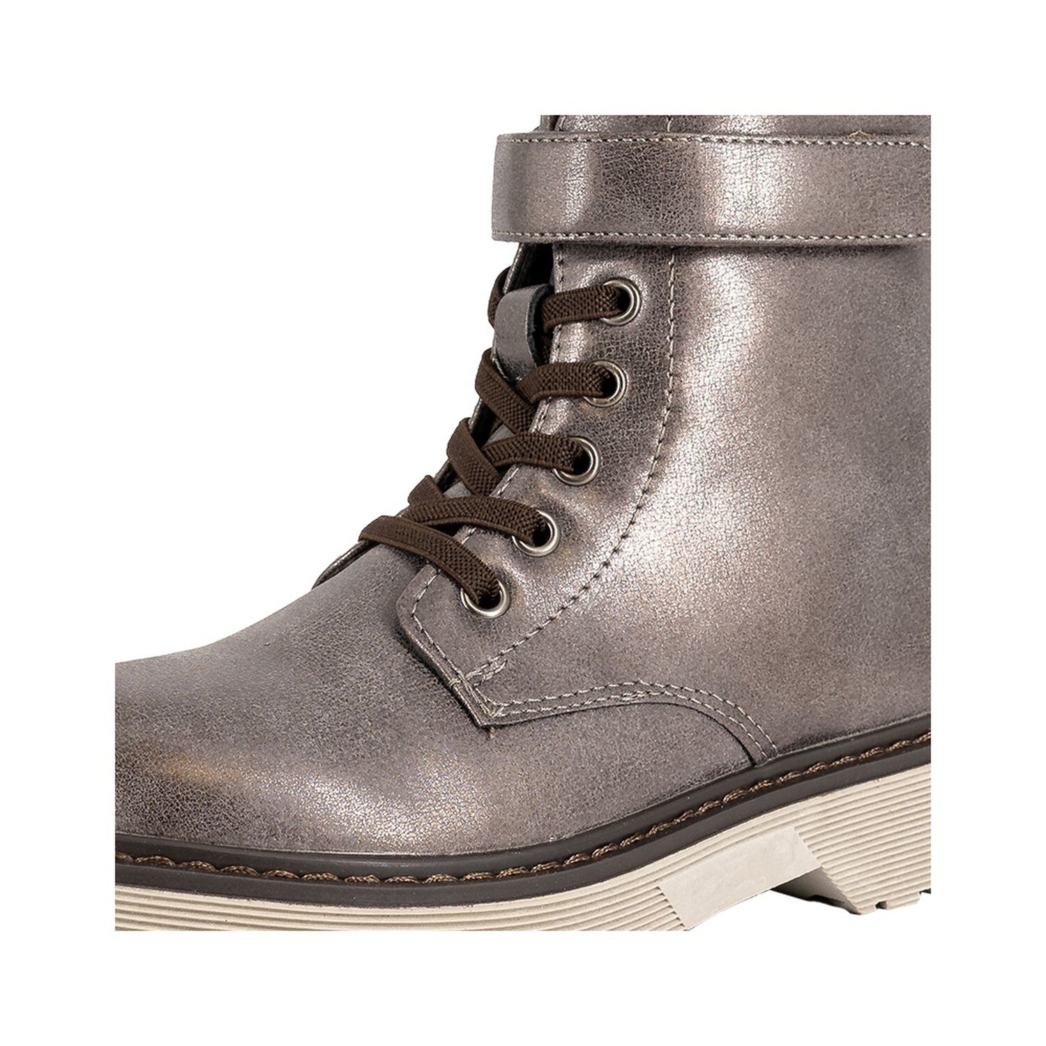 Botin Danica Plateado Bamboo image number 4.0