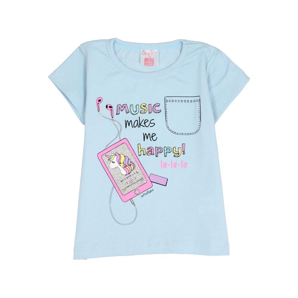 Polera Bebe Niña Topsis image number 0.0
