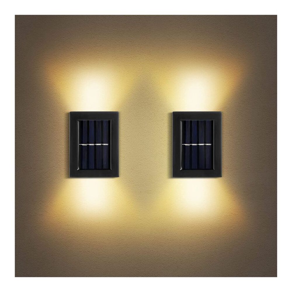 Pack 2 Luces Solares Foco Doble Para Exteriores image number 5.0