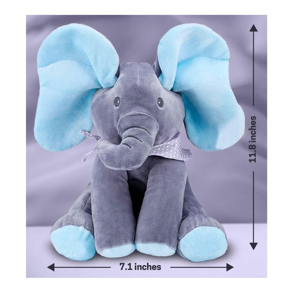Peluche M&uacute;sical Sensorial Elefante De Estimulaci&oacute;n image number 1.0
