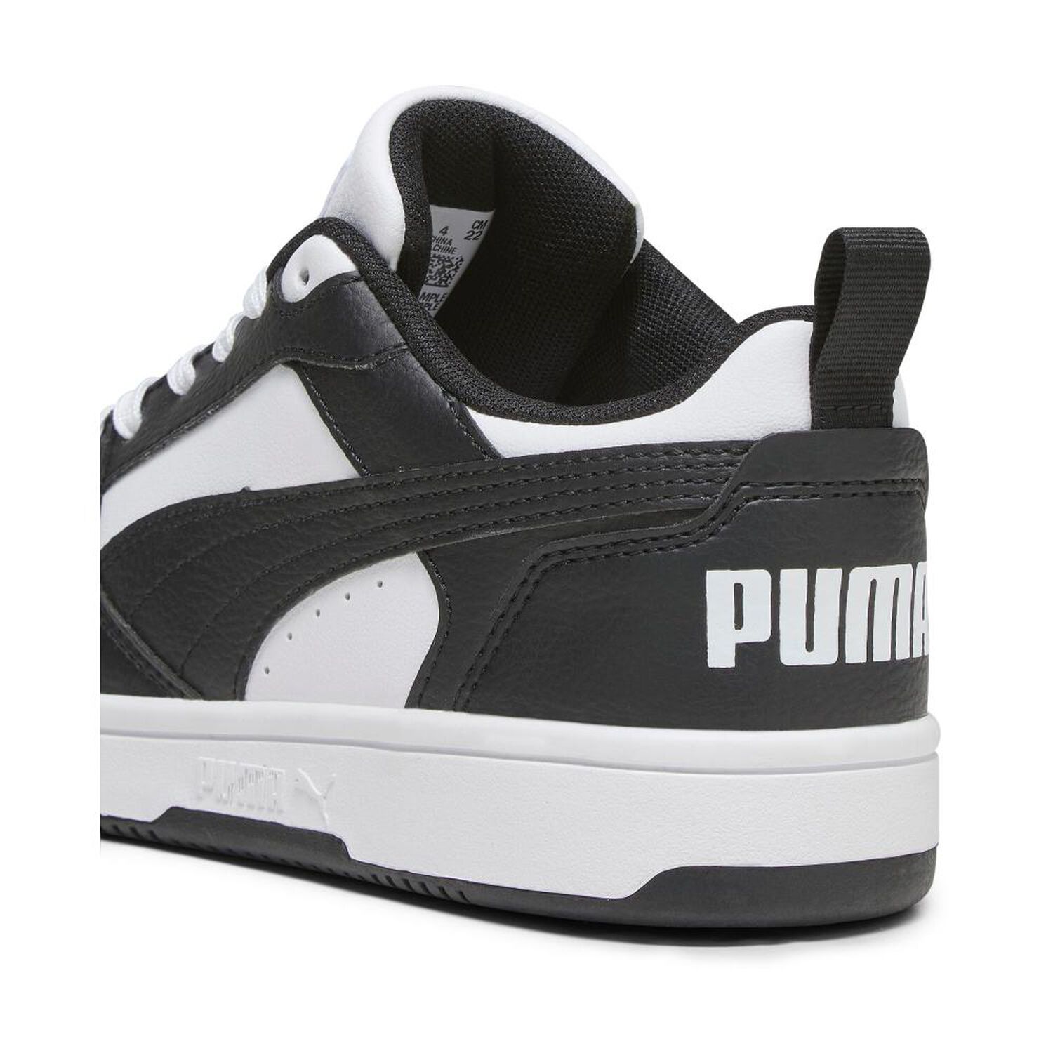Zapatilla Urbana Unisex Puma Rebound V6 Lo Ac Ps Blanco/negro image number 4.0