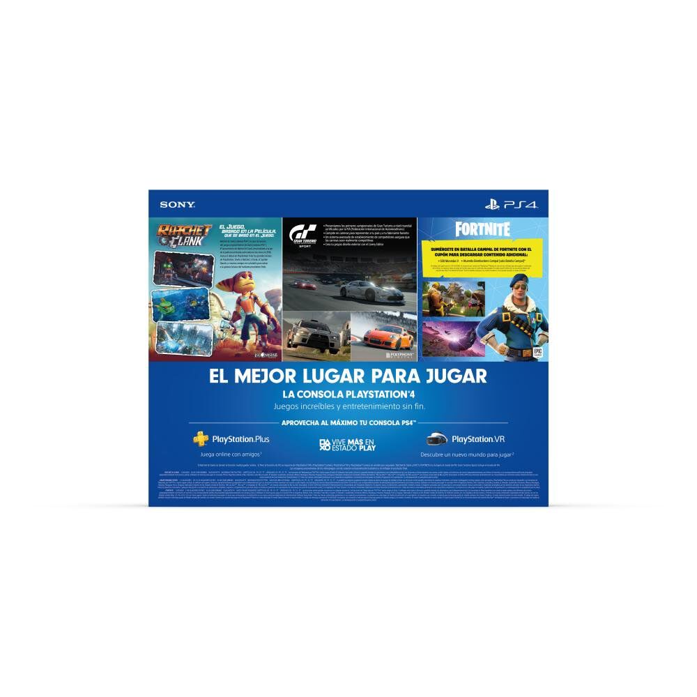 Consola Ps4 1 TB Hits Family / 2 Juegos / Control / 3 Meses Ps Plus image number 1.0