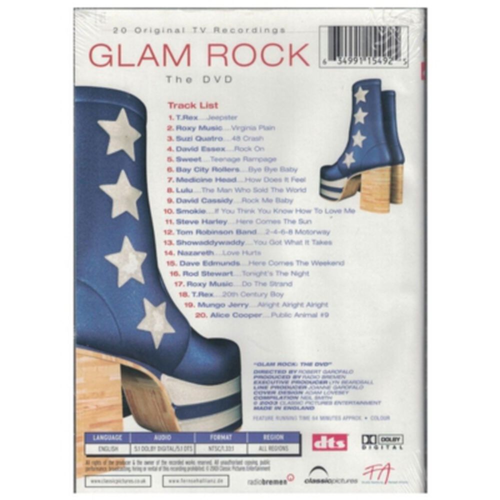 Glam Rock - The | Dvd Collection | Dvd image number 1.0