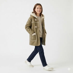 Chaqueta Ni&ntilde;o Invierno Forrada Chiporro Abrigo C&aacute;lido