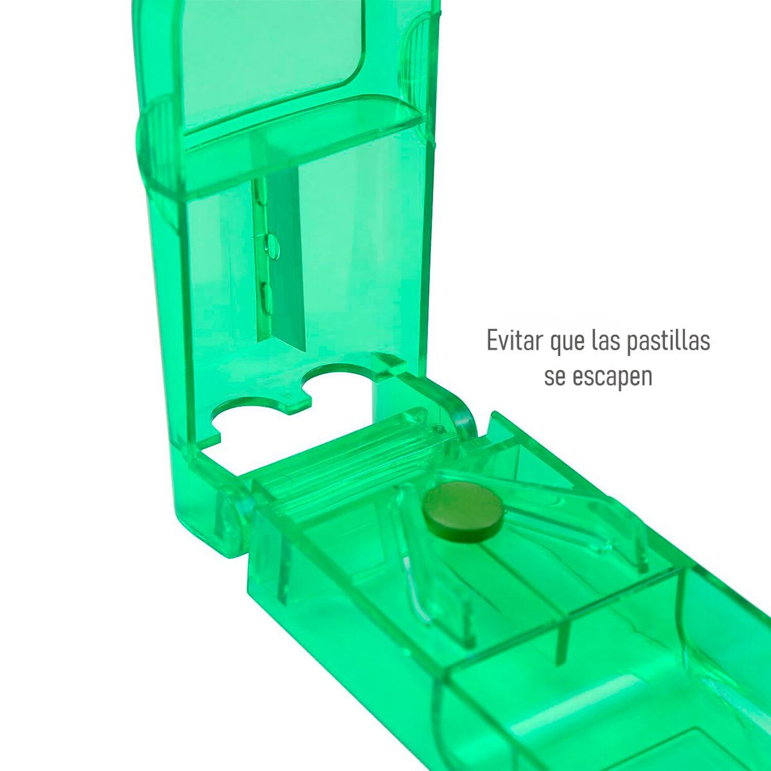 Pastillero Organizador Cortador Dosificador Pastilla Oneder Verde image number 5.0