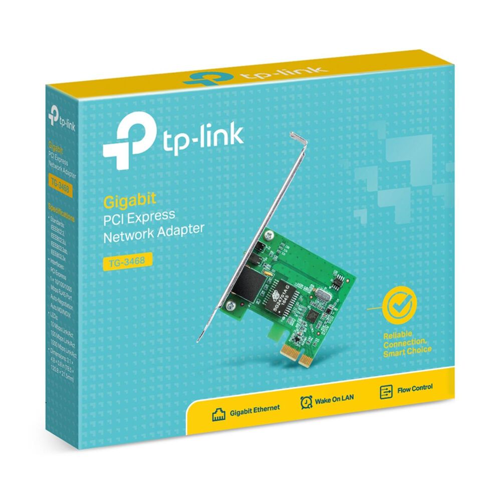Tarjeta Adaptador De Red Gigabit Pci Express Tg-3468 image number 1.0