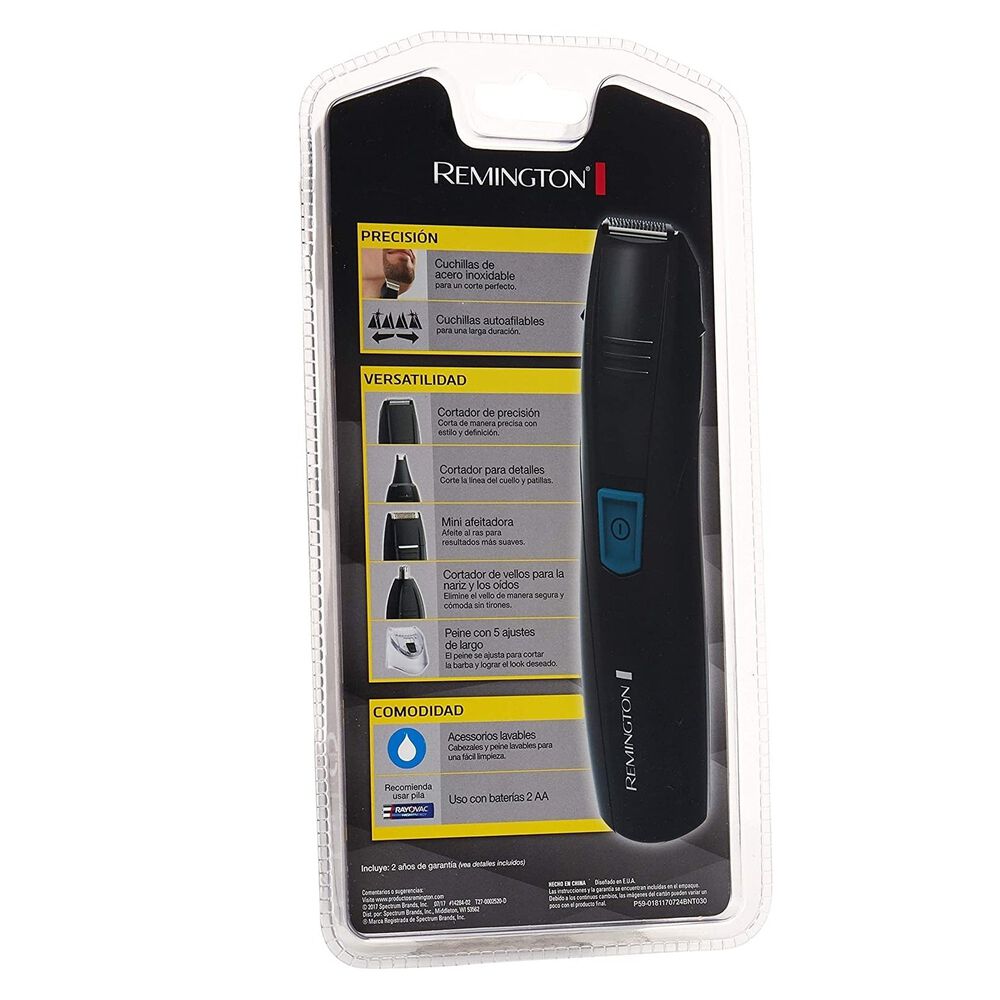 Kit Cortador De Bello Facial Remington 5x1 Pg-181 Multiusos image number 7.0