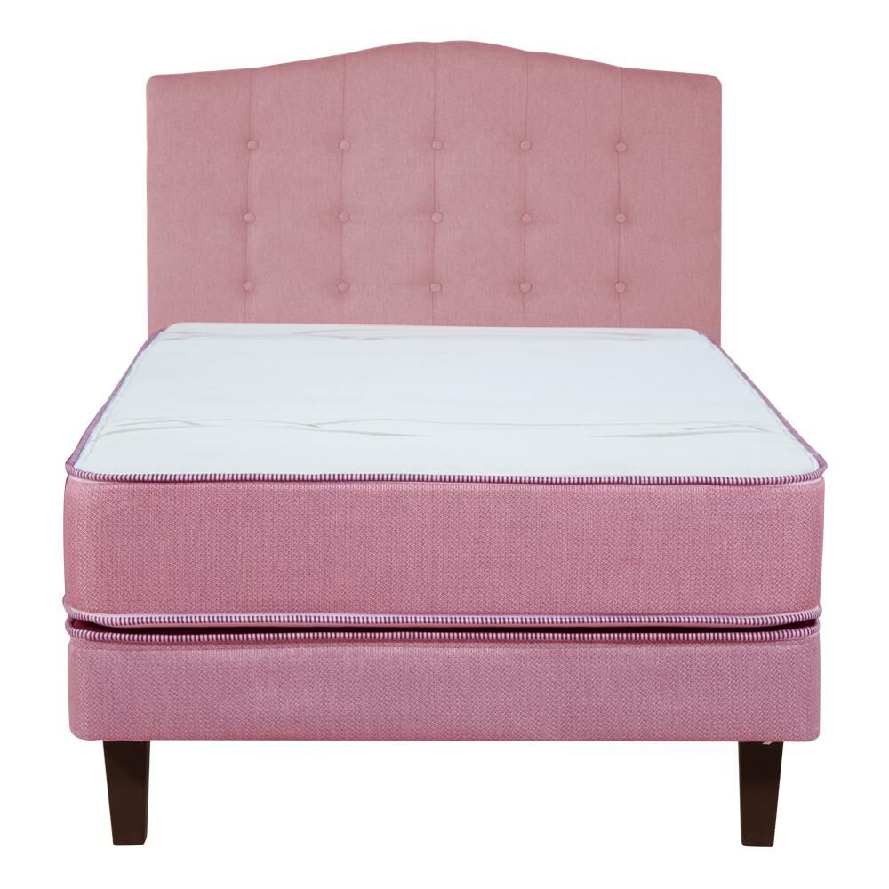 Cama Europea Mantahue Acua / 1.5 Plazas / Base Normal  + Respaldo image number 0.0