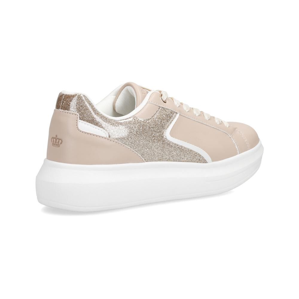 Zapatilla Urbana Mujer The King's Polo Club Gold image number 3.0