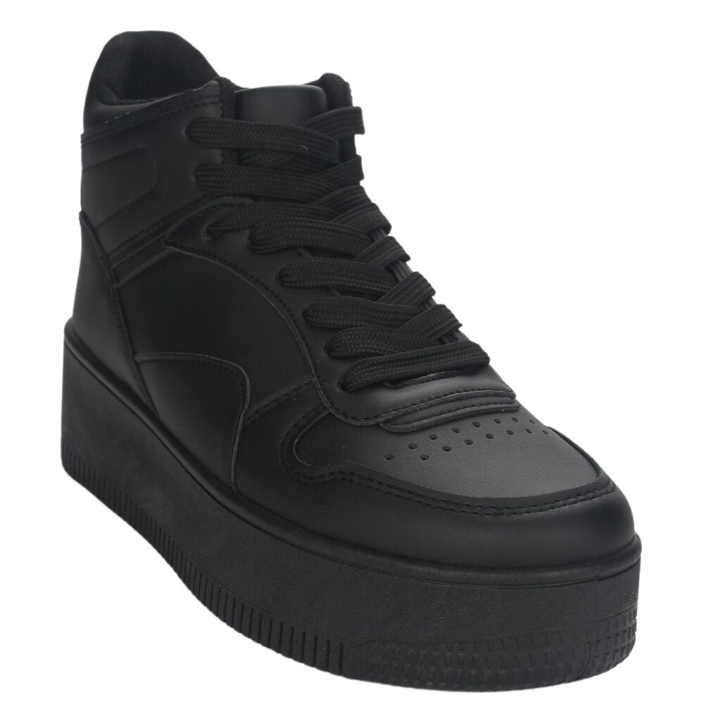 Zapatilla Chalada Mujer Metta-8 Negro Plataforma image number 2.0