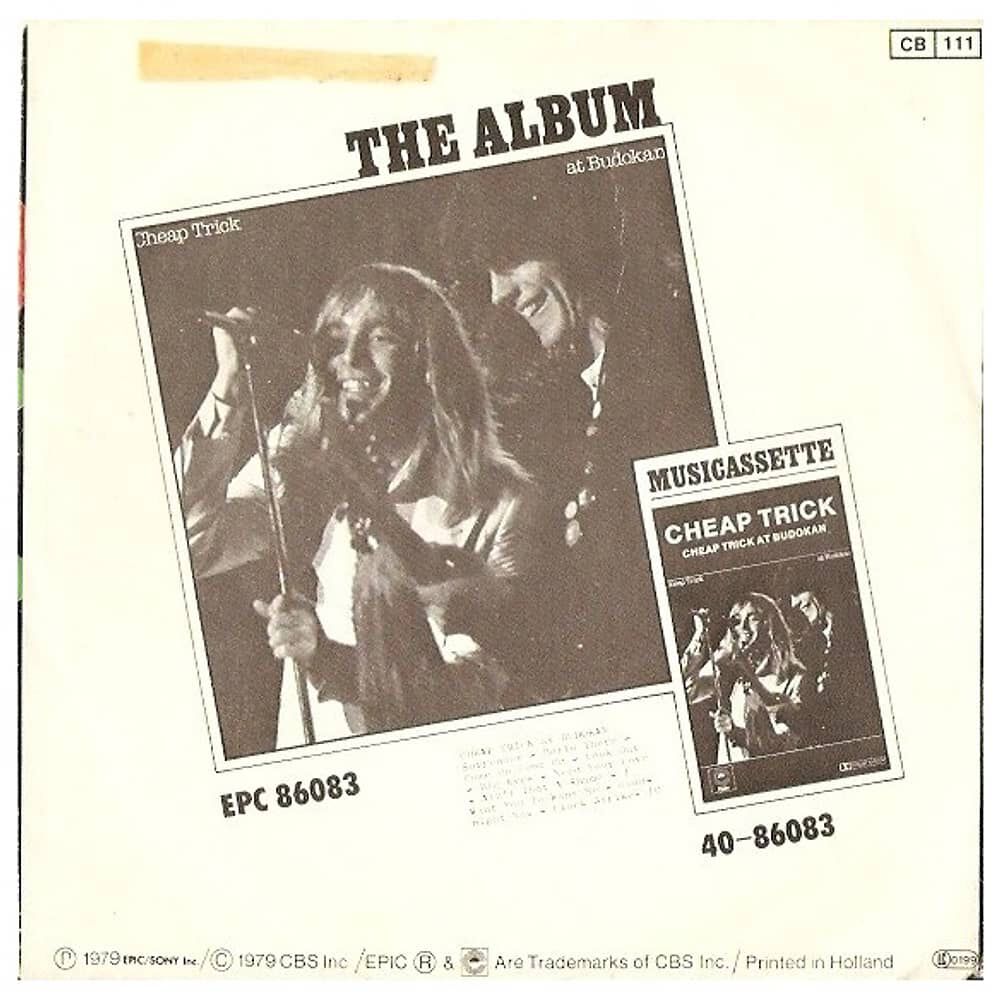 Cheap Trick - I Want You To Want Me | 7" Single Usado image number 1.0