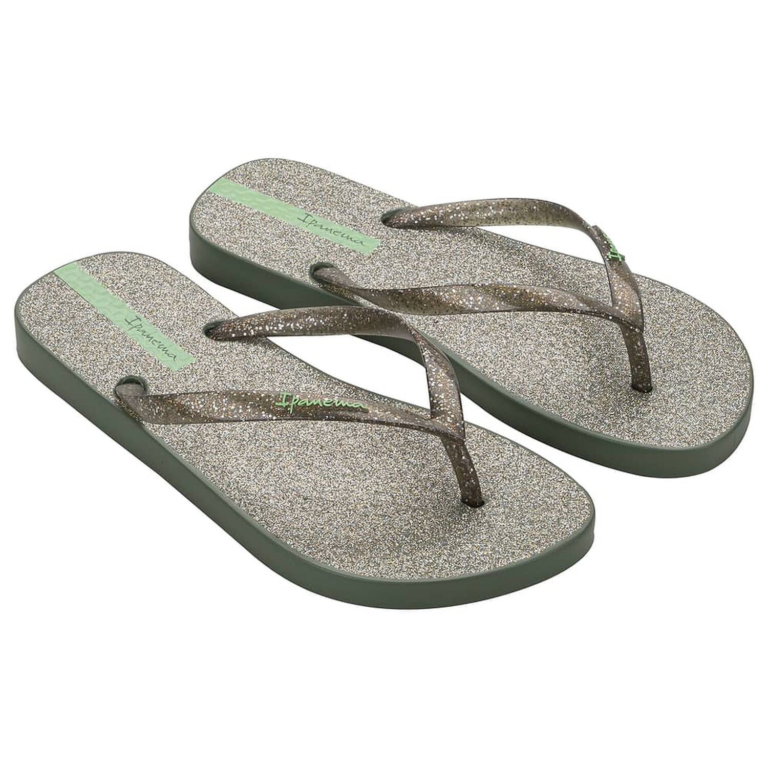 Sandalia Mujer Verde/glitter Ipanema image number 1.0