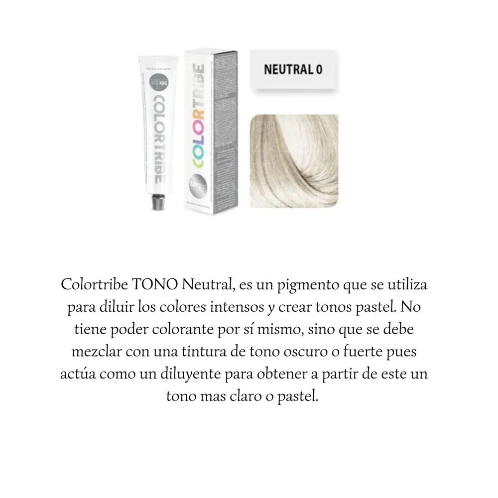 Tintura Profesional Semipermanente Colortribe Bbcos 100ml image number 1.0
