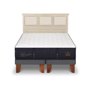 Cama Europea Cic Linea Premium / King / Base Dividida + Respaldo