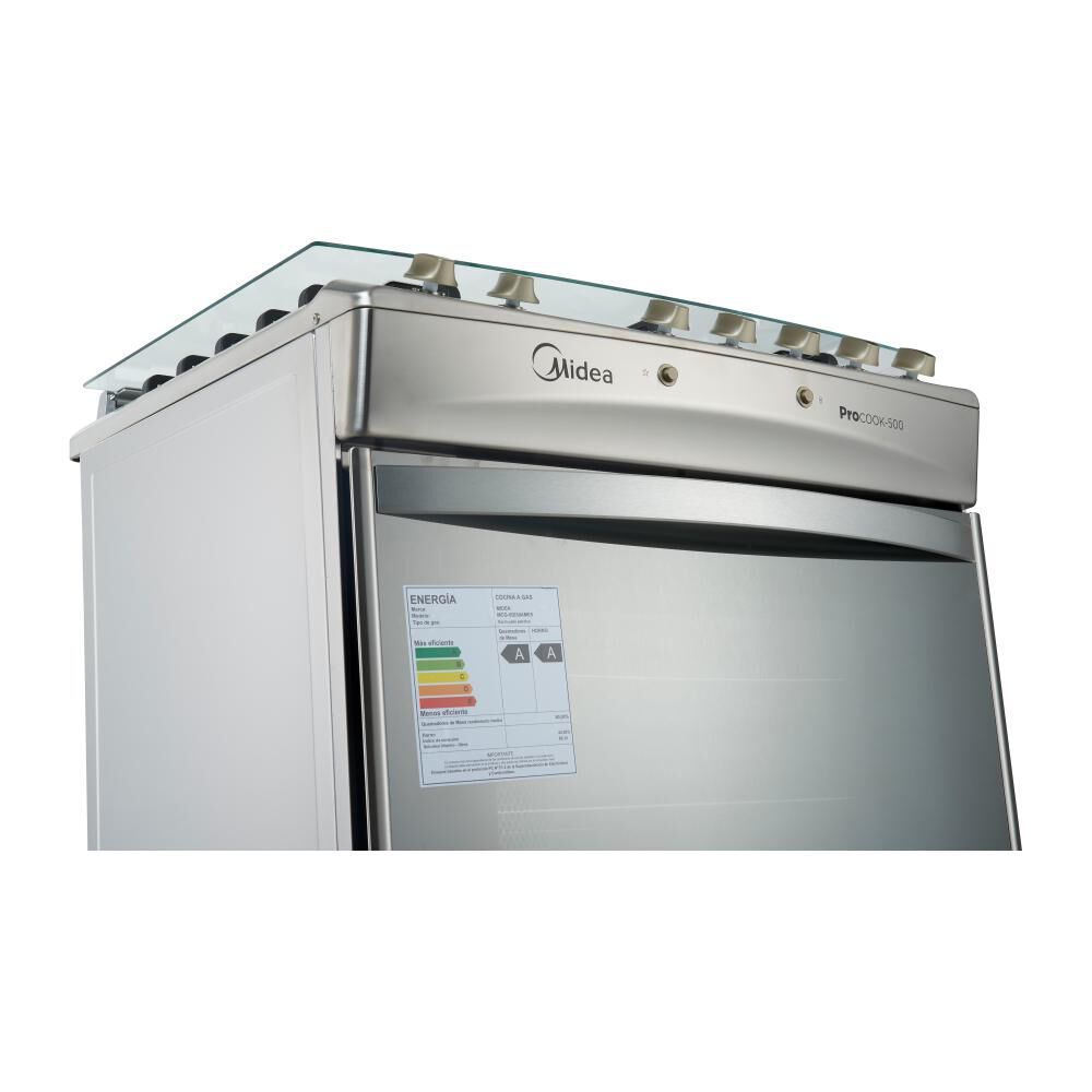 Cocina A Gas Midea MCG-5QI30NS / 5 Quemadores image number 4.0