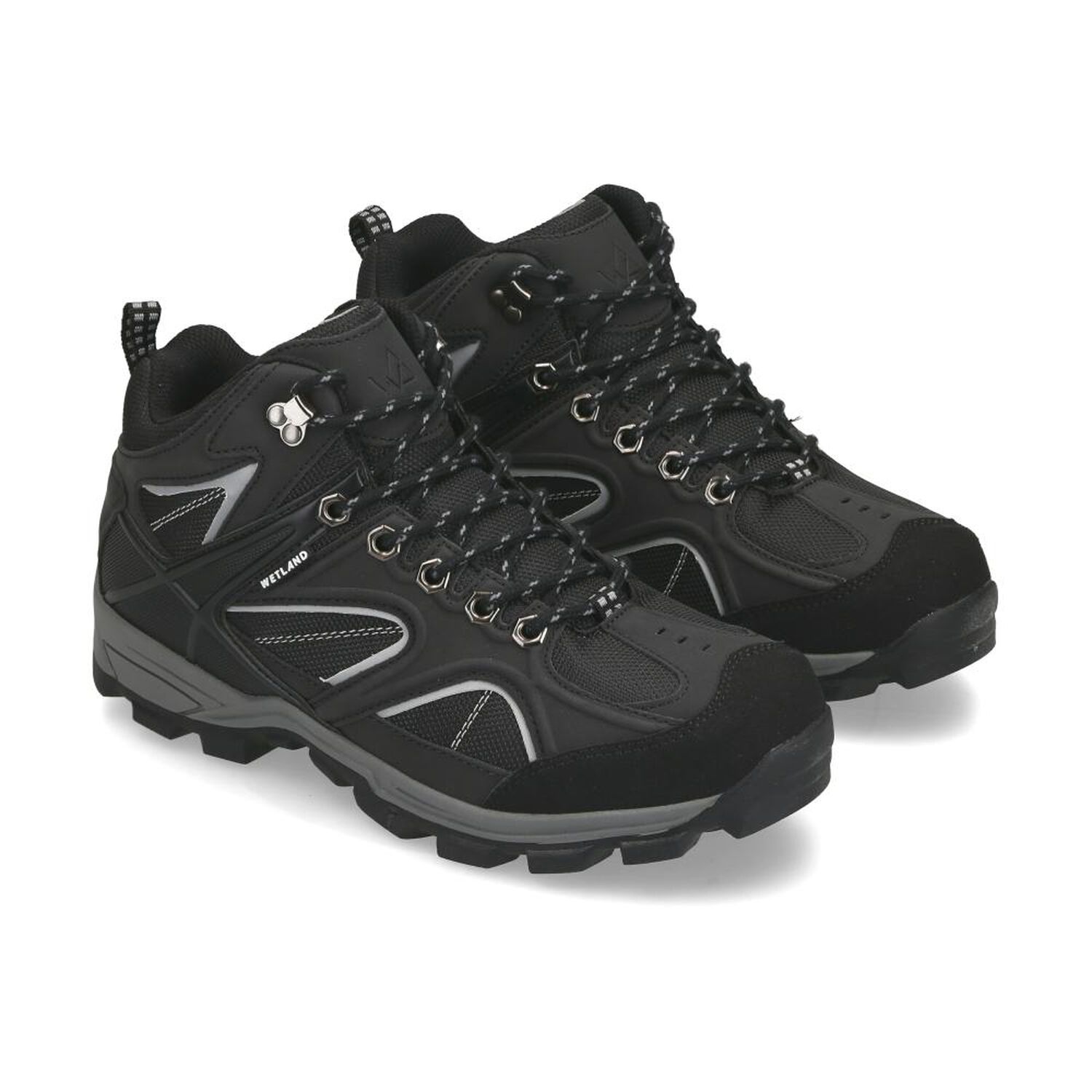 Zapatilla Outdoor Hombre Wetland Black image number 1.0