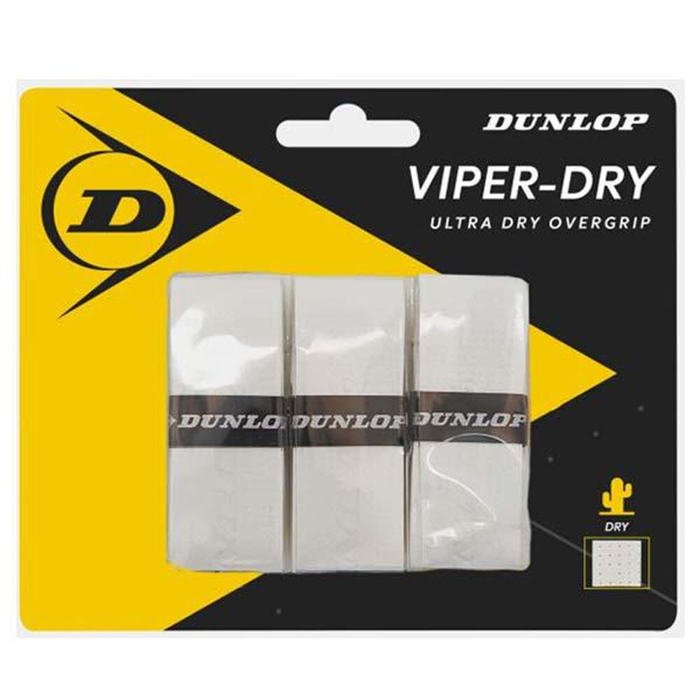 Overgrip Dunlop Viper-dry Blanco X 3 image number 0.0
