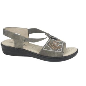 Sandalia Chalada Mujer Lena-3 Gris Comfort