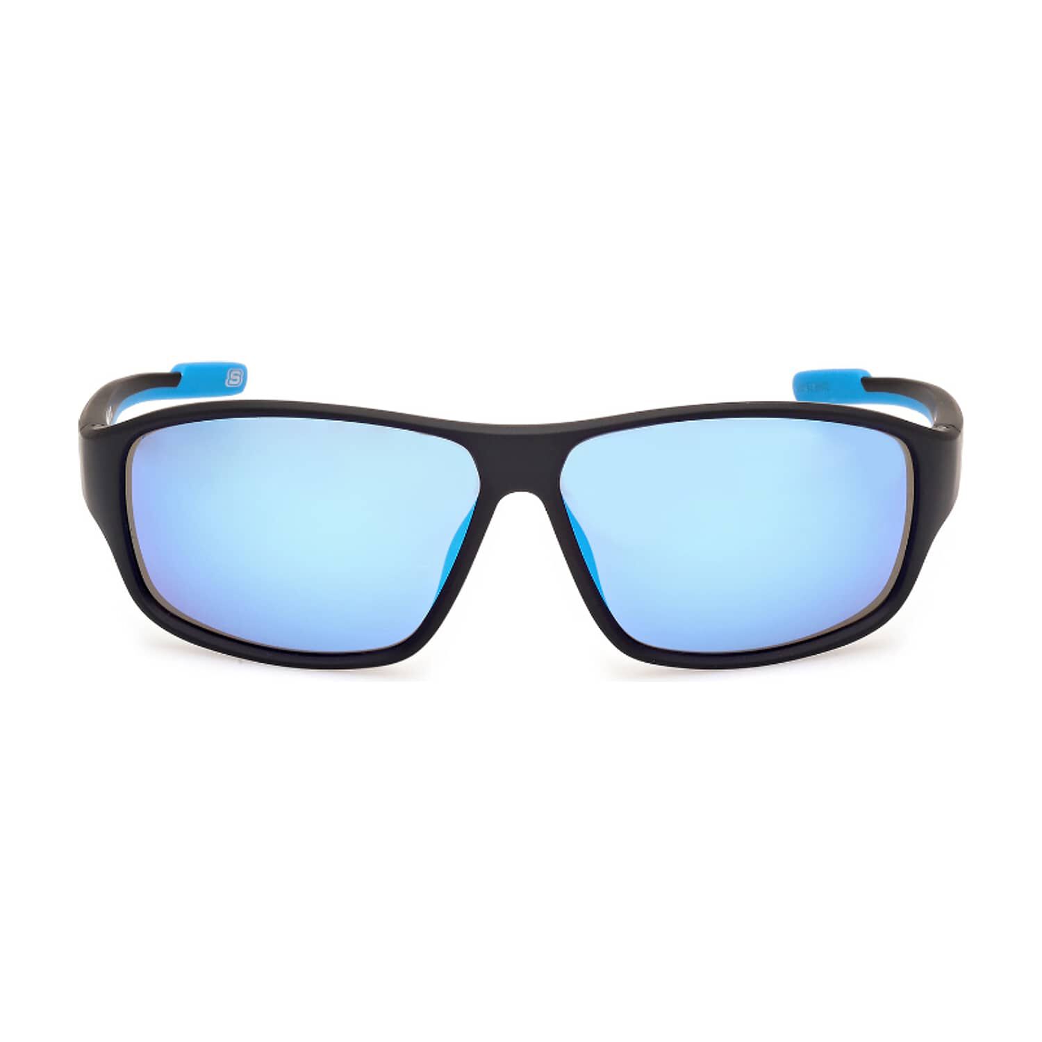 Lentes De Sol Negro Mate Espejados Skechers image number 0.0