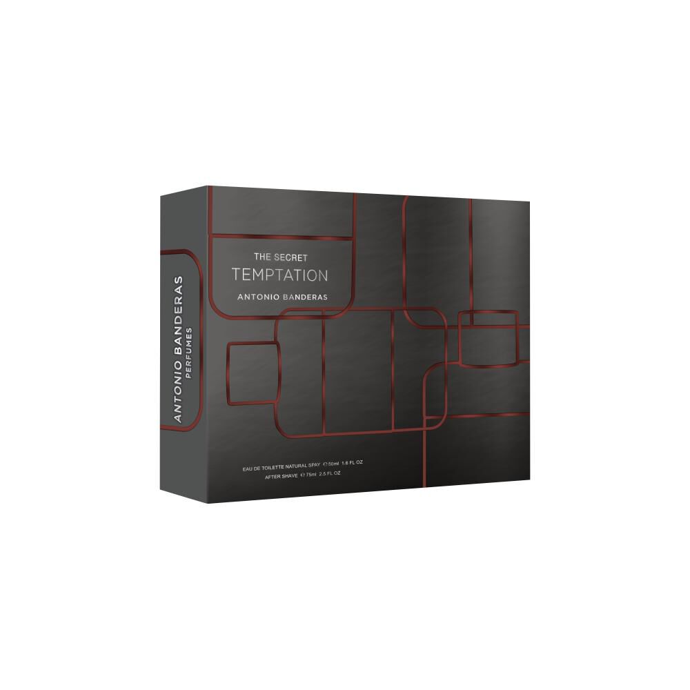Set De Perfumería Hombre The Secret Temptation Banderas / 50 Ml / Edt + After Shave 75 Ml image number 1.0