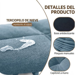 Sof&aacute; Puff Individual Tipo Togo Sill&oacute;n Ergon&oacute;mico 97x75cm