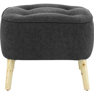 Pouf M&aacute;xima Gris Oscuro Altea 55x45x45 Cm