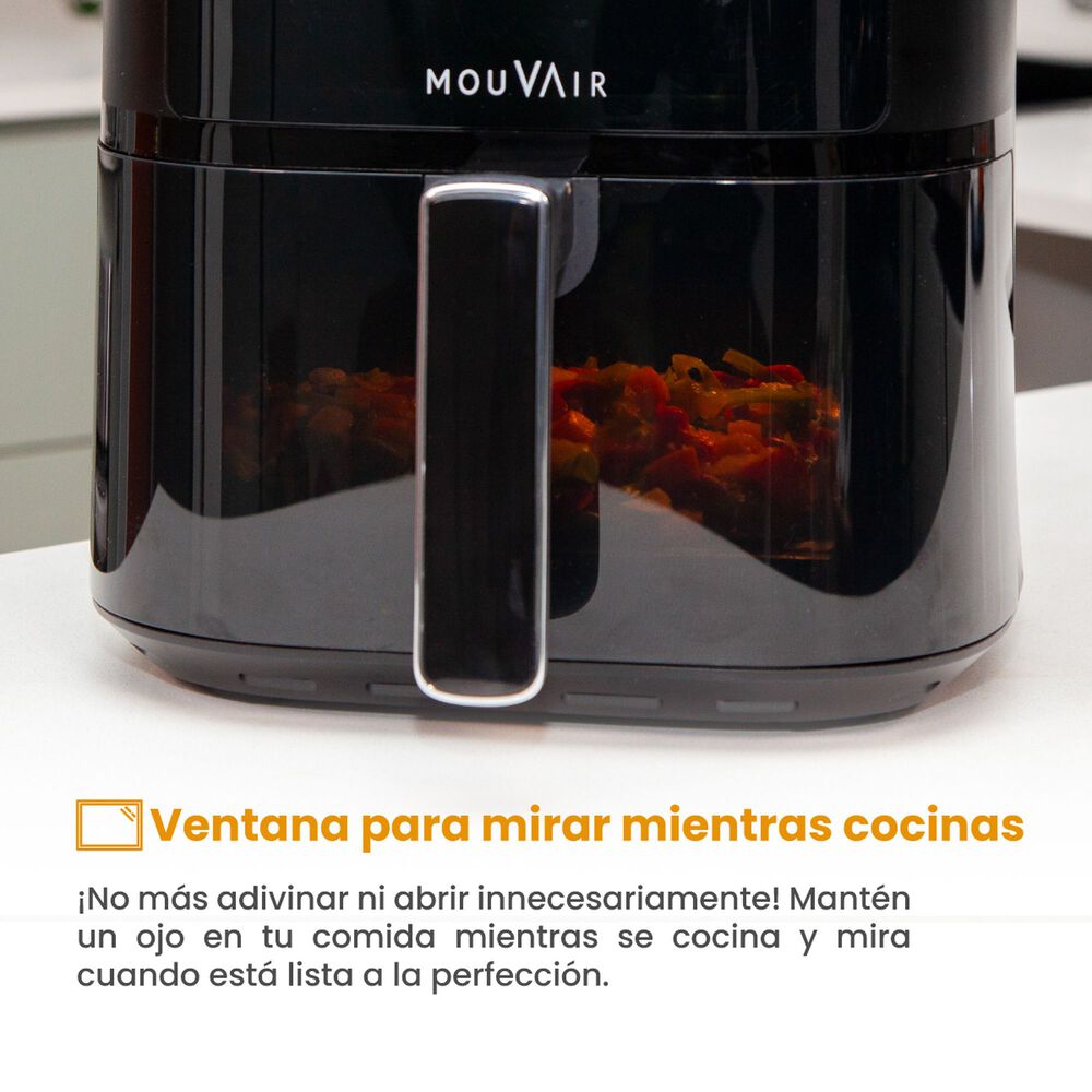 Freidora De Aire 6 L Mouvair Clear Fry image number 3.0