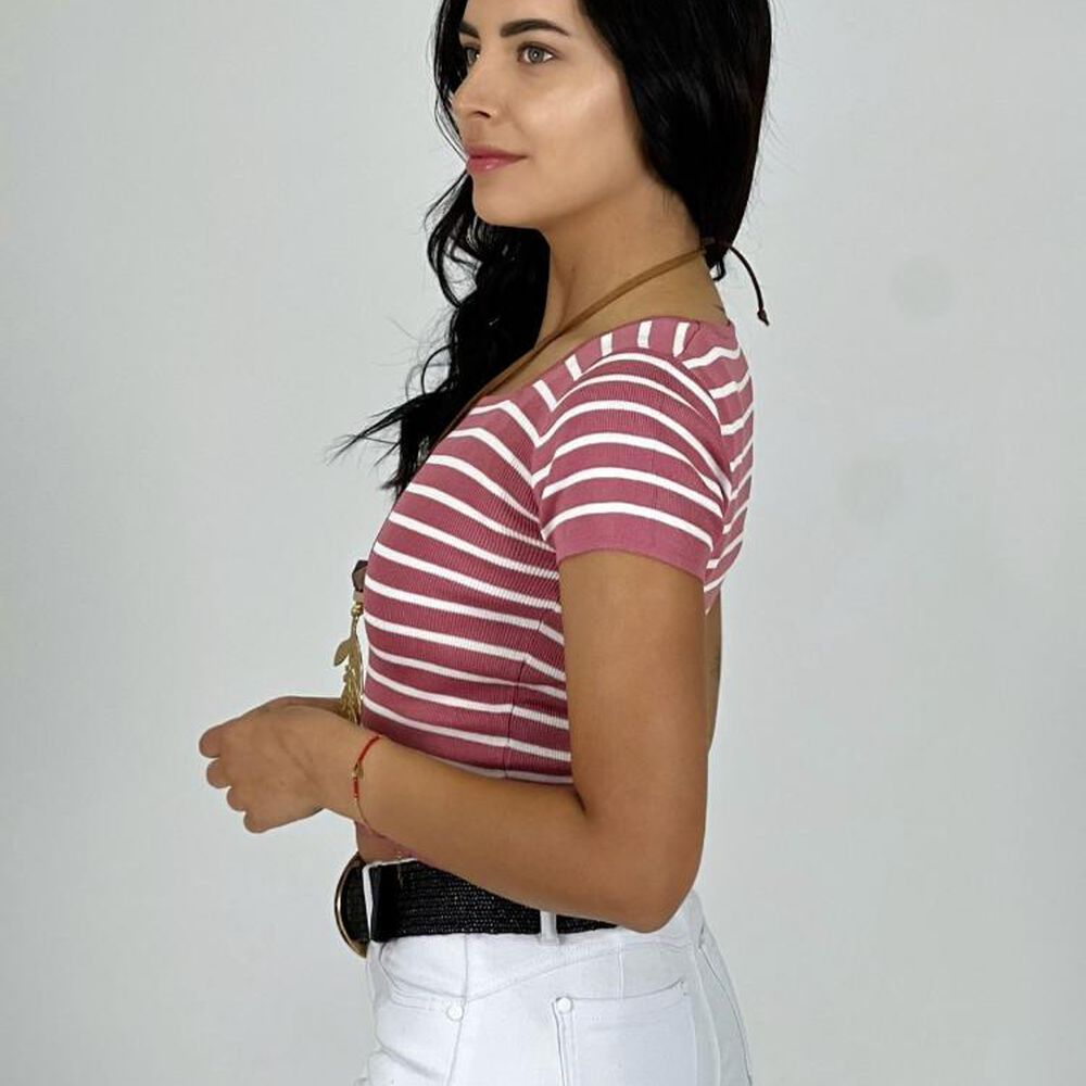 Polera Top De Líneas image number 14.0