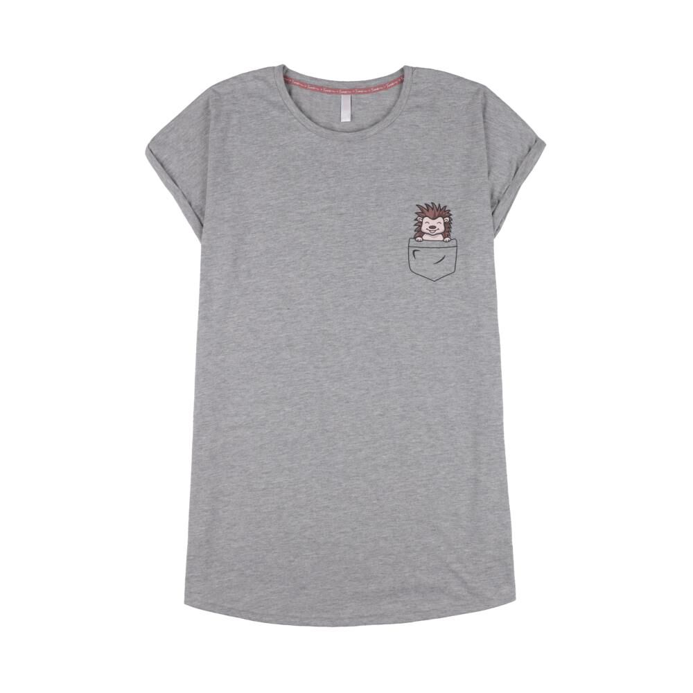 Camisola Lisa Con Dise&ntilde;o Manga Corta Mujer Freedom image number 0.0